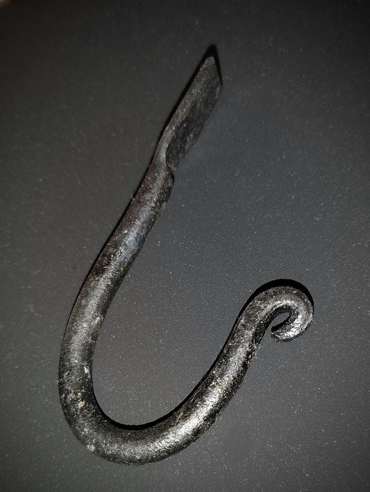 Hand forged J-Hook